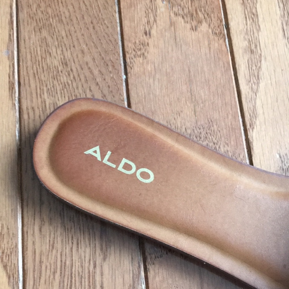 Aldo flat sandals size 7 - Picture 4 of 6
